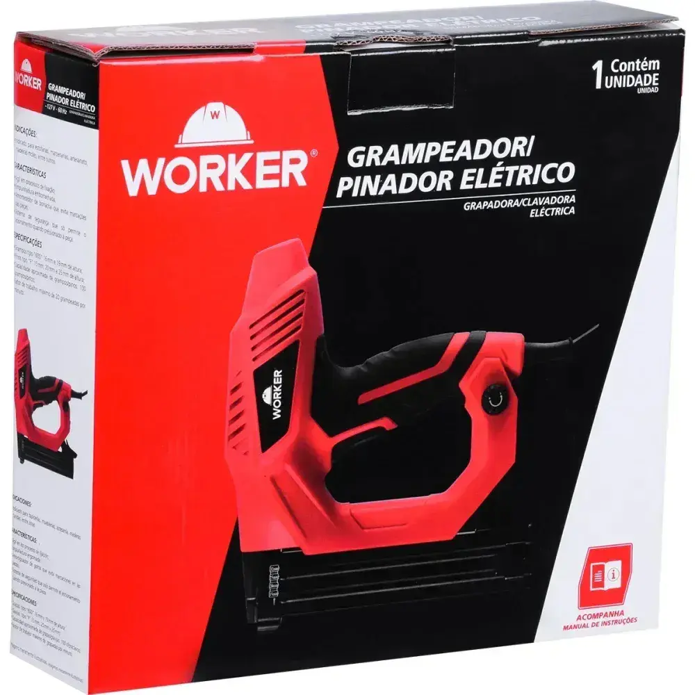 Grampeador e pinador elétrico 60HZ Worker — fotografia 10