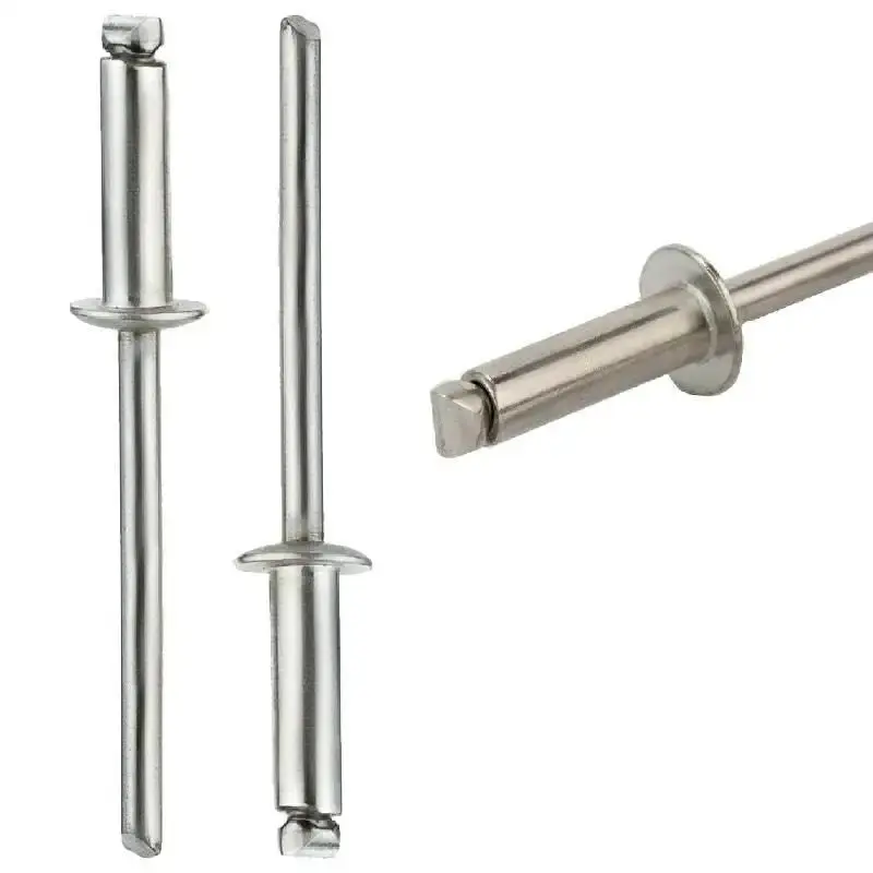 Rebite POP Inox 6.4 x 12 MM Aço Inox Kit com 50 Unidades BELENUS — fotografia 2