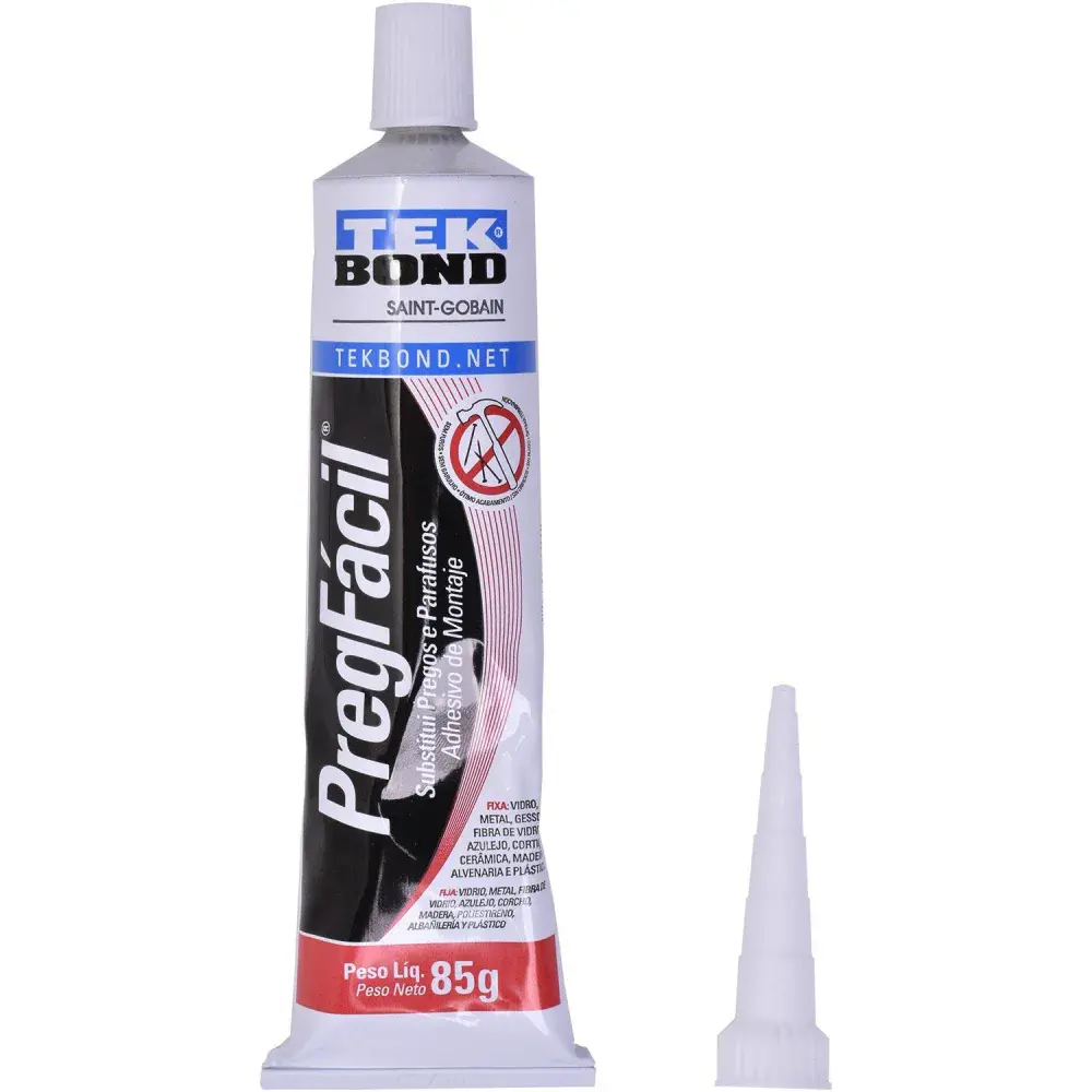 Cola multiuso 85 gramas blister preg fácil Tekbond