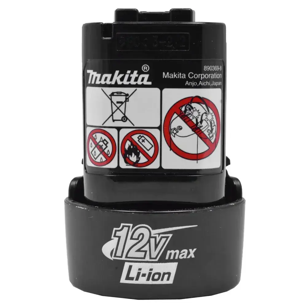 Bateria í de lítio 12V 1,3AH BL1014 Makita — fotografia 6