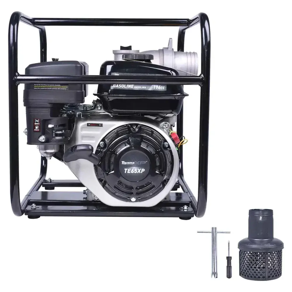 Motobomba a gasolina auto escorvante 3 60M3 Toyama — fotografia 6