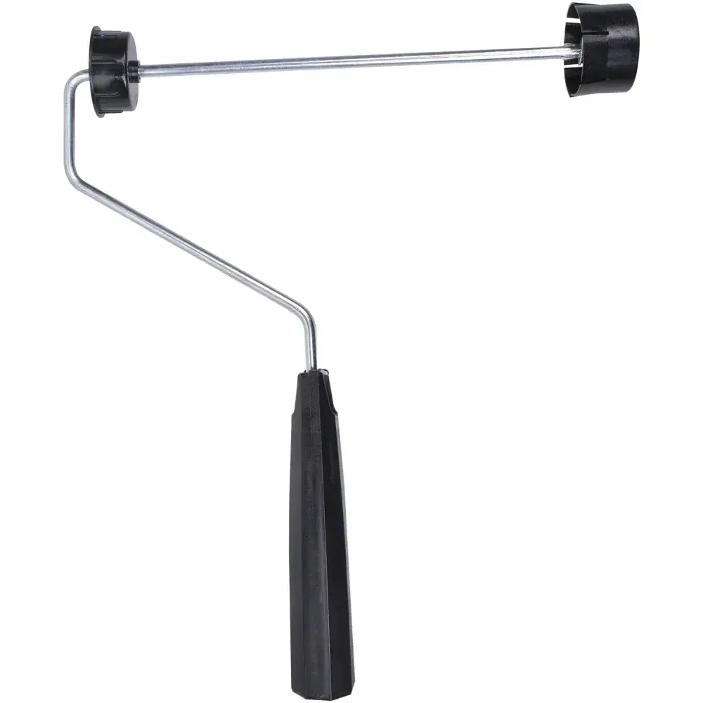 Garfo suporte preto sem gaiola para rolo de pintura 23CM Worker — fotografia 5