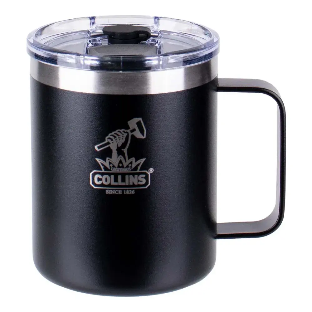 Caneca termo mug 400ML com tampa Collins