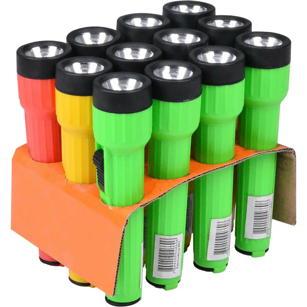 Lanterna plástica caratuva 14CM com 12 peças da Kala — fotografia 2