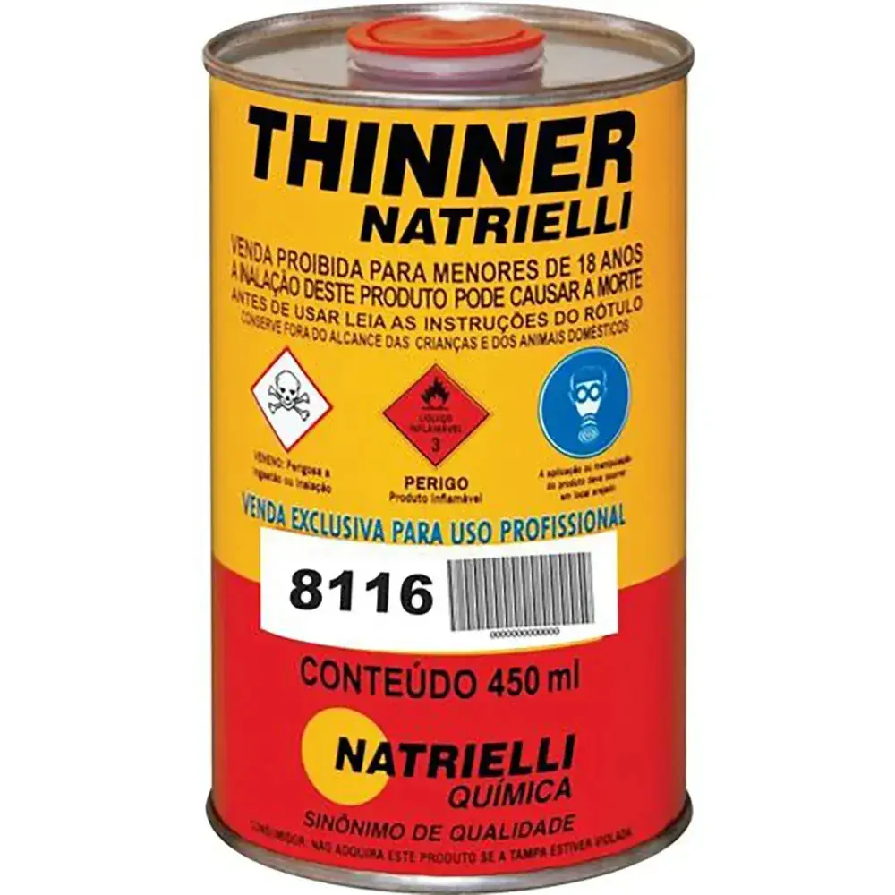 Thinner 8116 Natrielli 450ML — fotografia 2