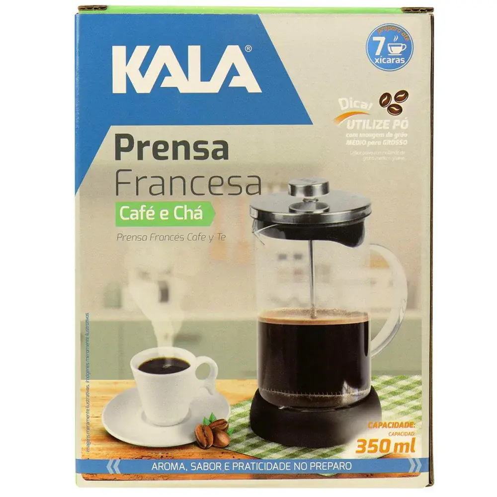 Cafeteira prensa francesa 350ML Kala
