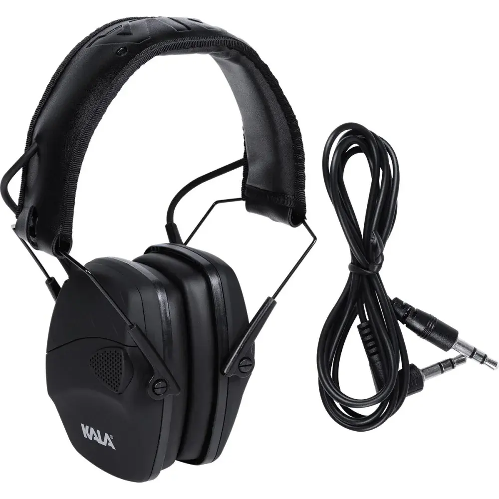 Abafador eletrônico tactical sport preto 8000HZ Kala