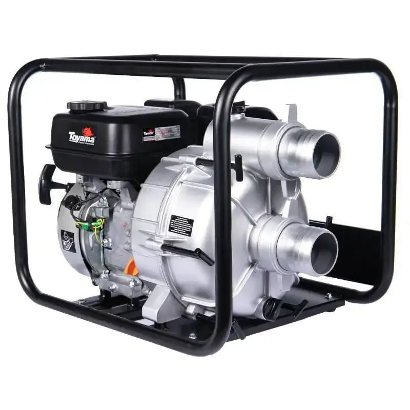 Bomba motobomba gasolina auto escorvante 4T 212CC 7.0 HP 3 POL TWP80T-XP água suja Toyama — fotografia de referência