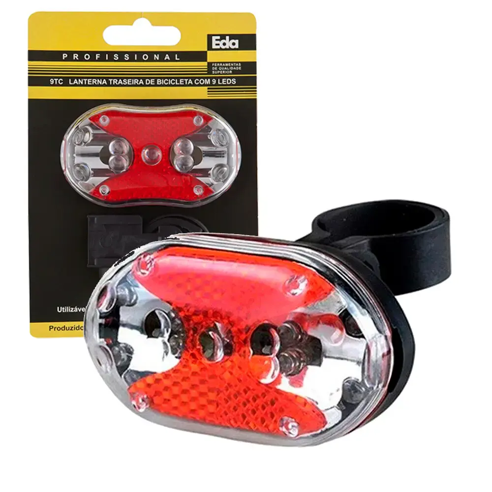 Lanterna traseira LED para bicicleta 9TC Eda — fotografia de referência