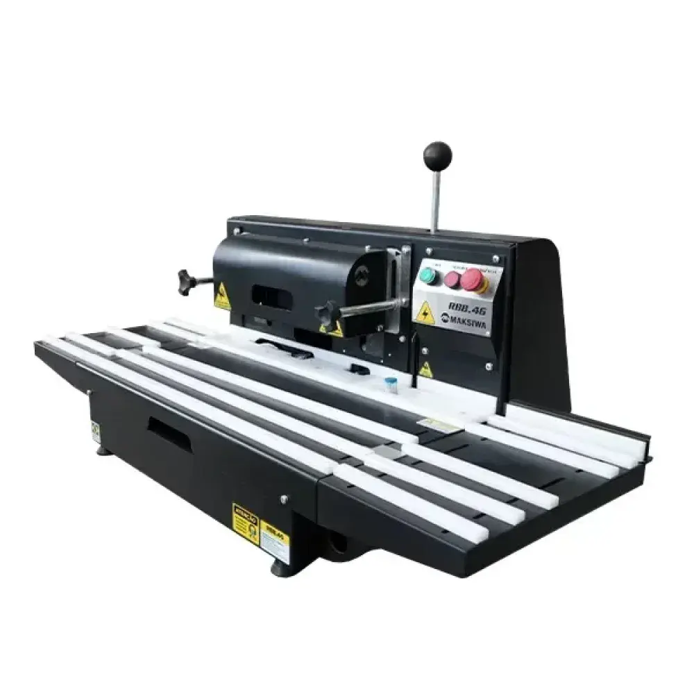 Refiladora de borda de bancada RBB4G 4 funções 2100W 220V Maksiwa — fotografia 7