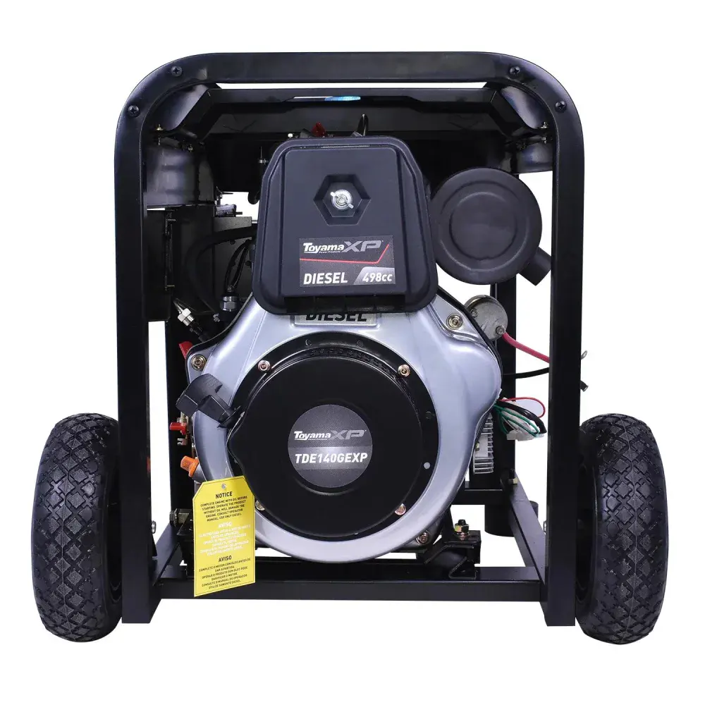 Gerador de energia a diesel TDG5800EBXP 498CC 3600RPM 13.5 hp biv Toyama — fotografia 10