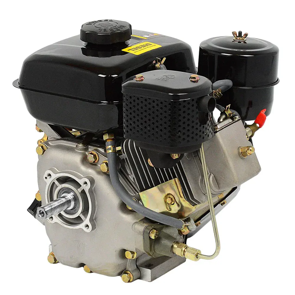Motor a diesel horizontal 3,3 hp 4 tempos TDE35S Toyama — fotografia 3