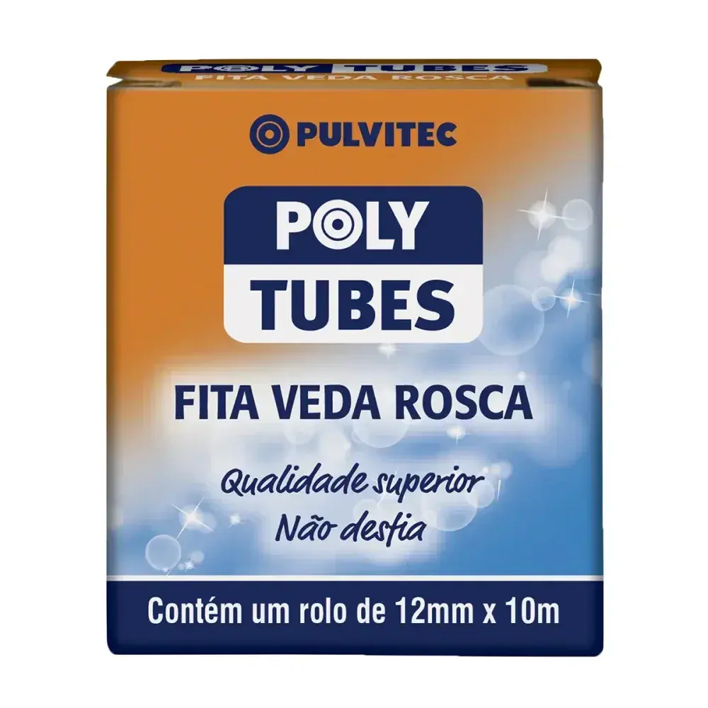 Fita veda rosca Pulvitec 12MMX10M polytubes — fotografia 2
