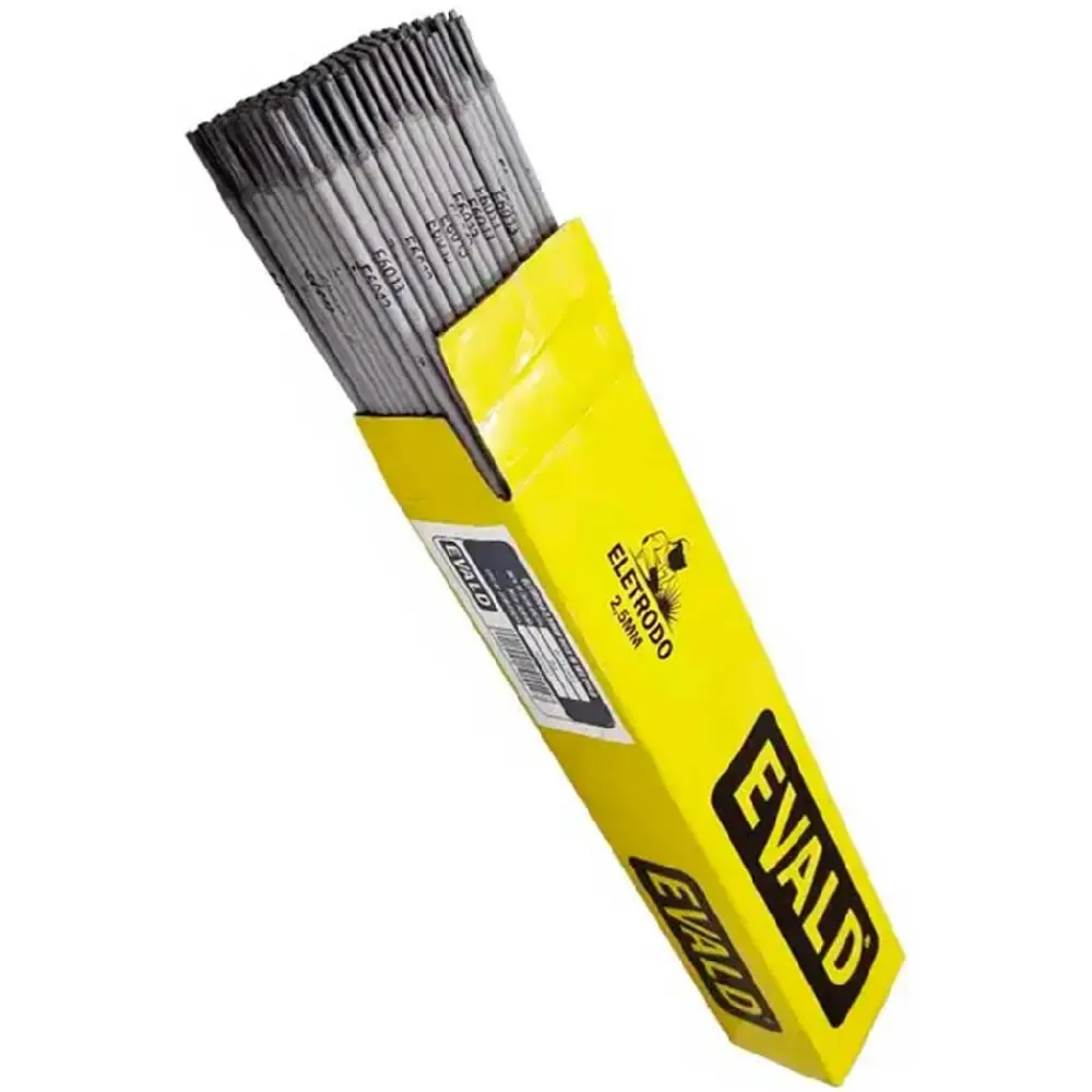 Eletrodo para soldagem 4MM 4 caixas de 5KG E7018-48 Evald — fotografia 5