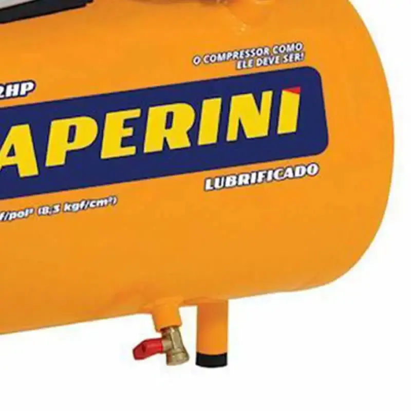 Compressor motocompressor de ar 2,0 HP 21 litros 7,6 PÉS MC 7.6/21 Chiaperini 110 V — fotografia 5