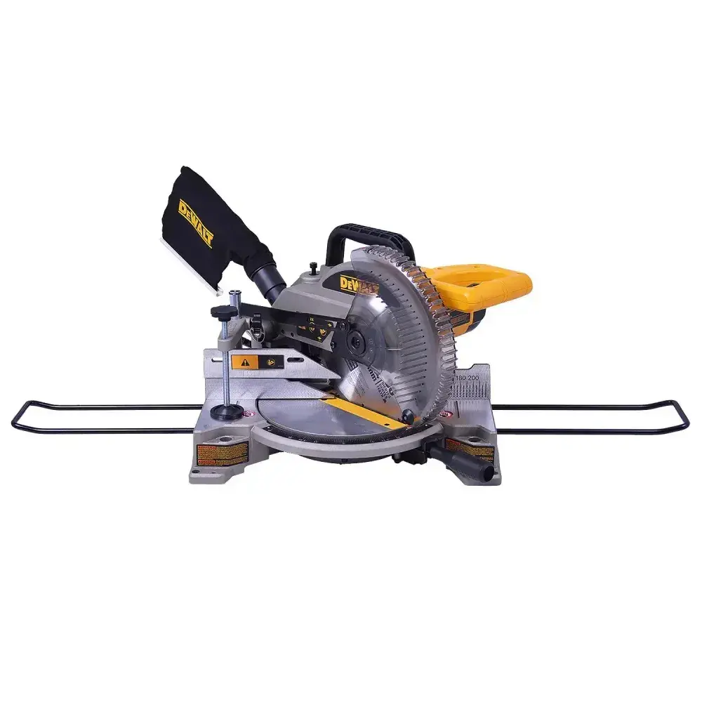 Serra de meia esquadria com coletor de pó 10 1650W 127V Dewalt — fotografia 9