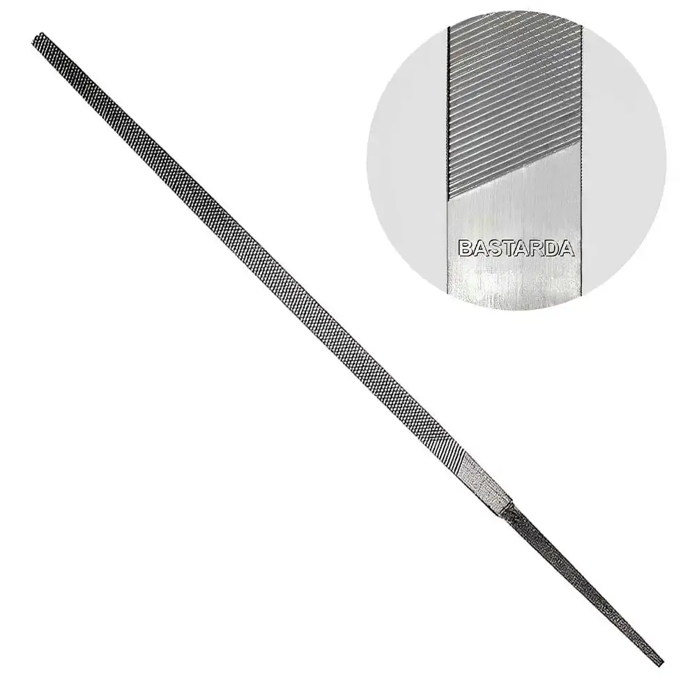 Lima Redonda Bastarda 10 Pol 250 mm L105-110 STARRETT — fotografia de referência