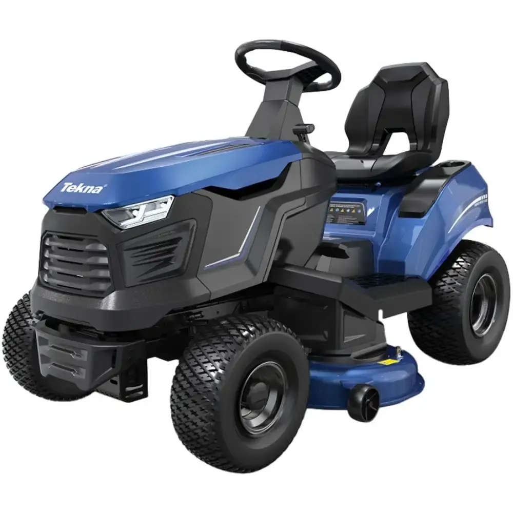 Trator cortador de grama dirigível a gasolina 17 HP partida elétrica corte 98 CM TCG38-17M2 Tekna