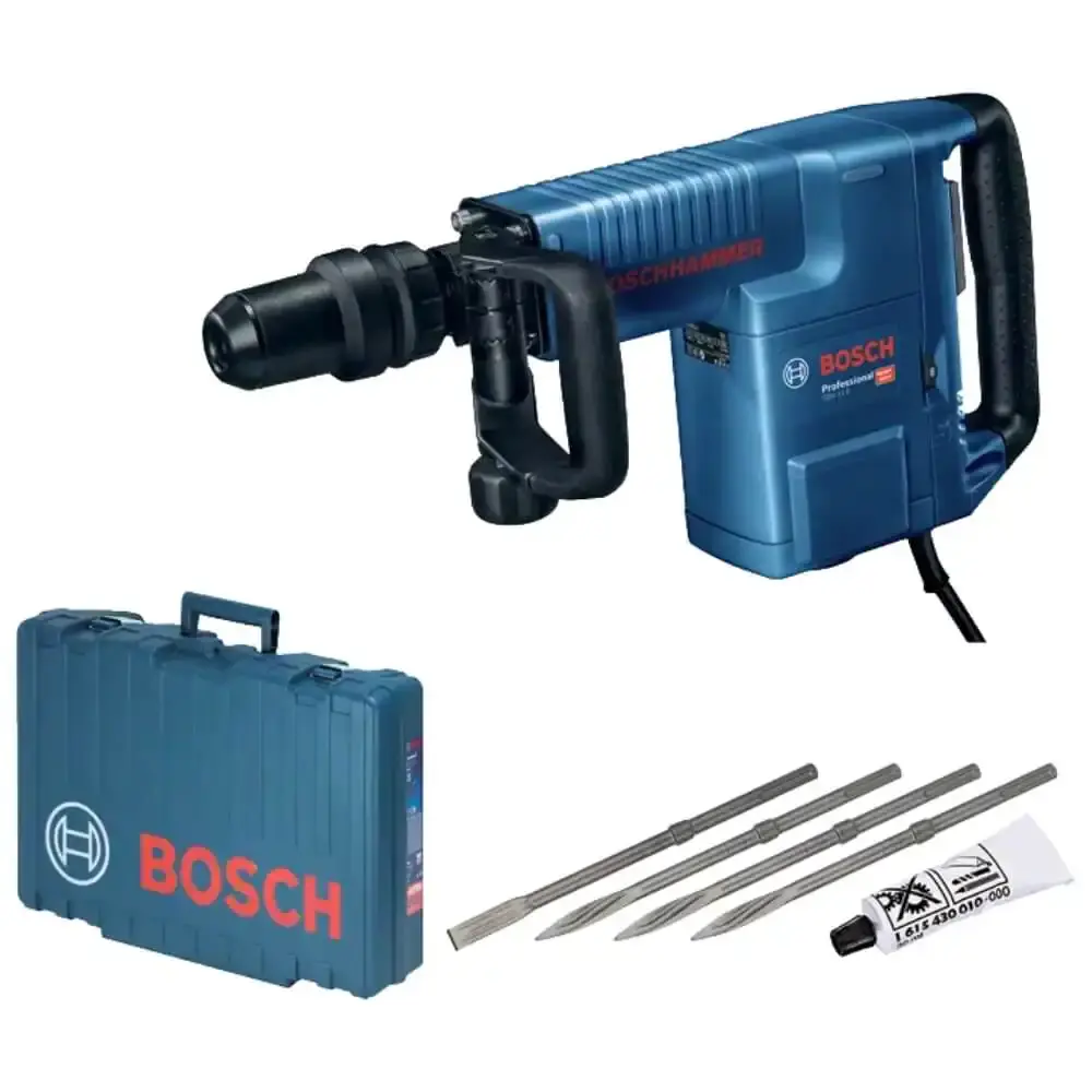 Martelete demolidor rompedor sds-max 1500W 10KG 220V GSH 11-E professional Bosch 220 V