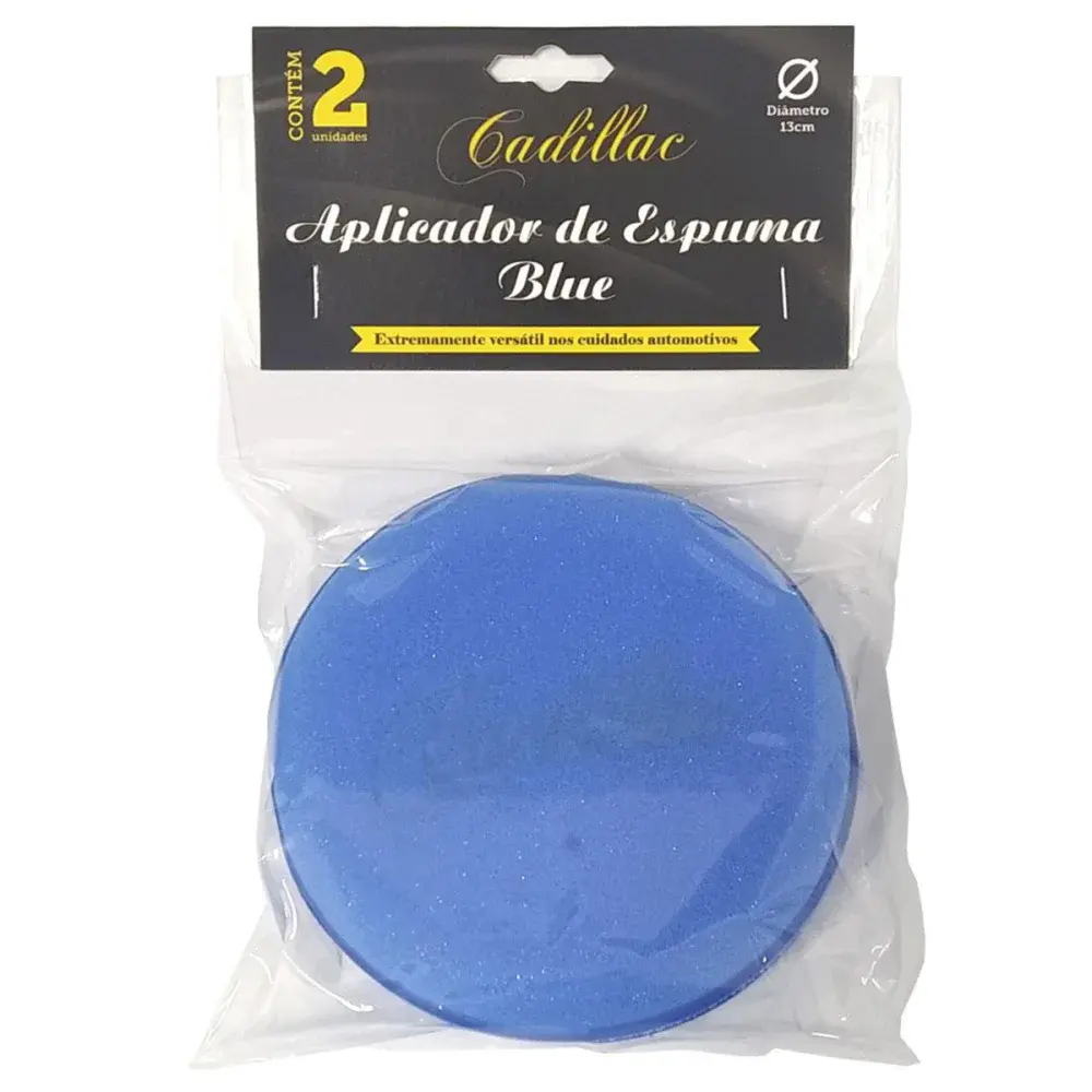 Aplicador de espuma azul pack com 02 unidades Cadillac — fotografia de referência