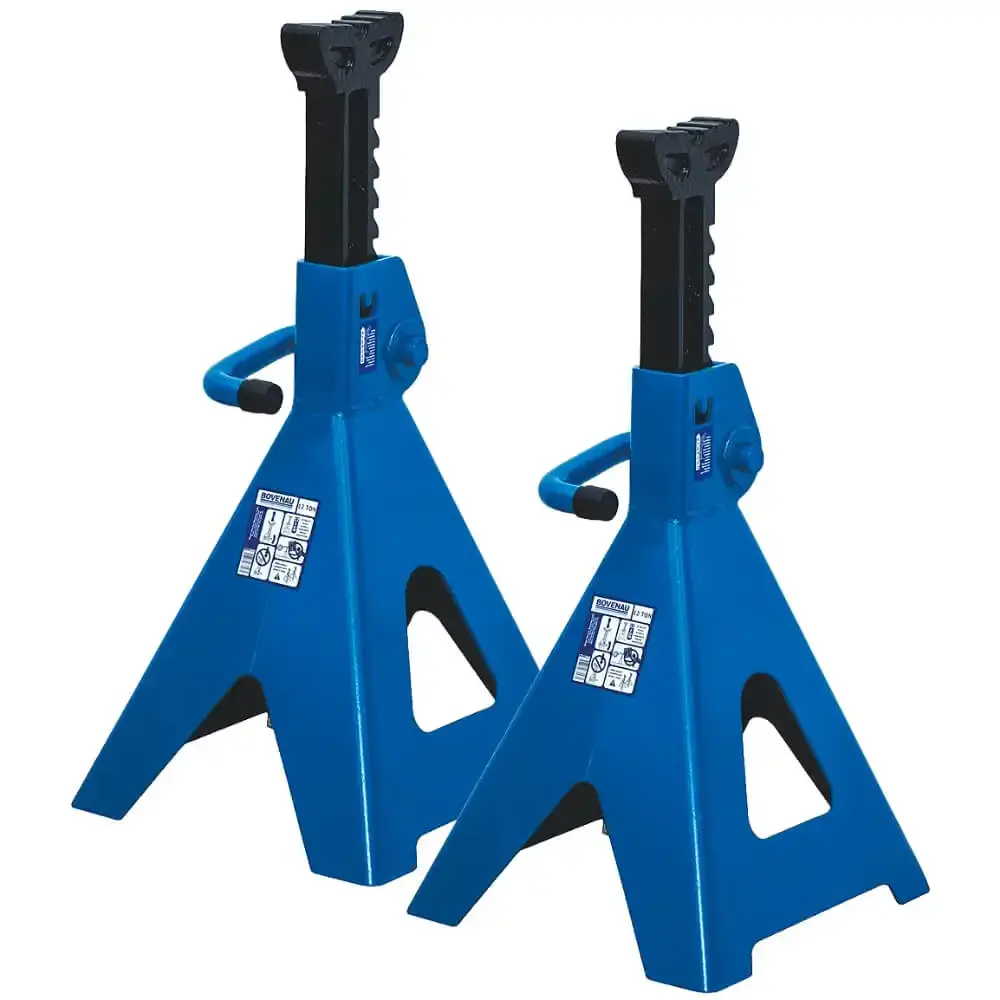 Cavalete mecânico 12 TON altura regulável 510 a 750MM CT12000 Bovenau — fotografia de referência