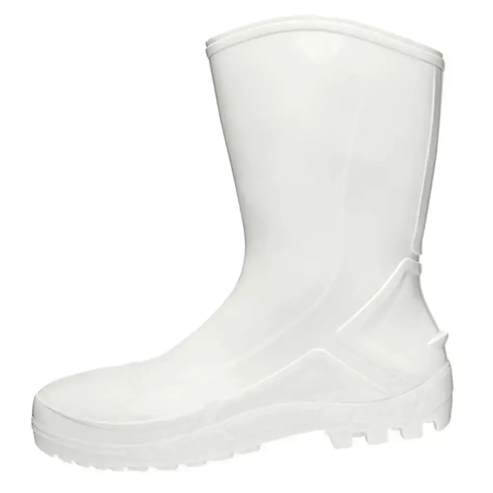 Bota ocupacional impermeável vulcaflex galocha PVC 110VFLEX BR | 700452 branca Marluvas 41 — fotografia 4