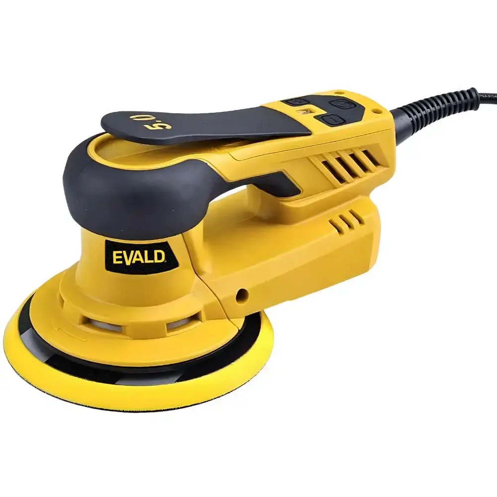 Lixadeira roto orbital 6 POL brushless 350W com maleta e kit de lixas ELO-350 Evald 110 V — fotografia 2