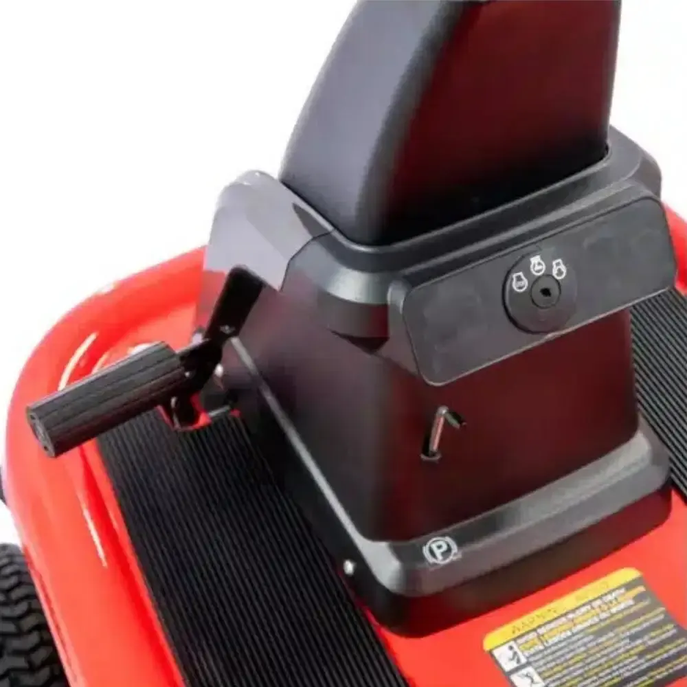 Trator cortador de grama dirigível a gasolina 17HP 30POL TLT30-17M Toyama — fotografia 6