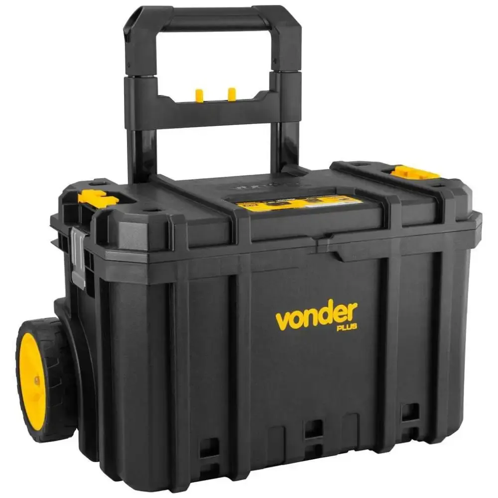 Caixa plástica para ferramentas com rodas CRV-700 Vonder