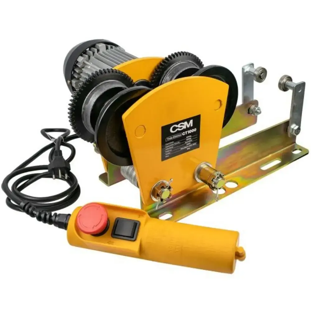 Trole elétrico GT 100/300/1000 KG monofásico 220V CSM 220 V — fotografia de referência