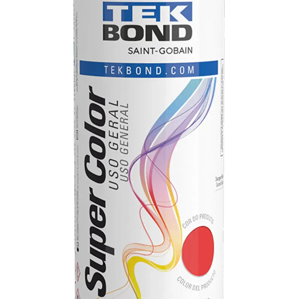 Tinta spray 350ML vermelho 23041006900 Tekbond — fotografia 3