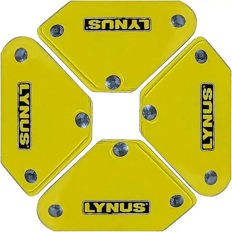 Esquadro magnético para soldador 5 KG kit 4 peças KEML-5 Lynus — fotografia 2