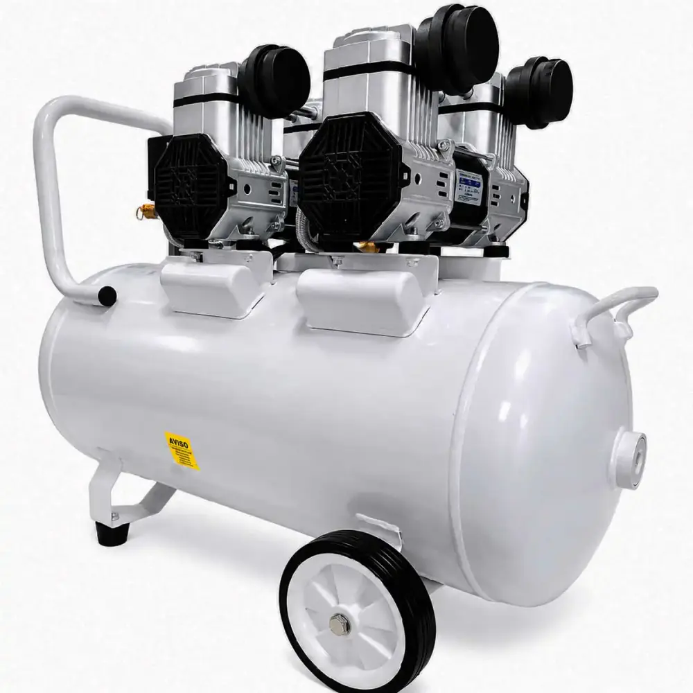 Compressor port. isento 10 PES 2,0HP 50L evald tractor Compbrasil 220 V — fotografia 6