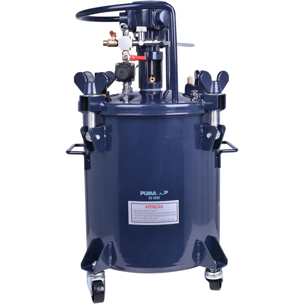 Tanque de pintura com agitador pneumático 20L -1090 Puma — fotografia de referência