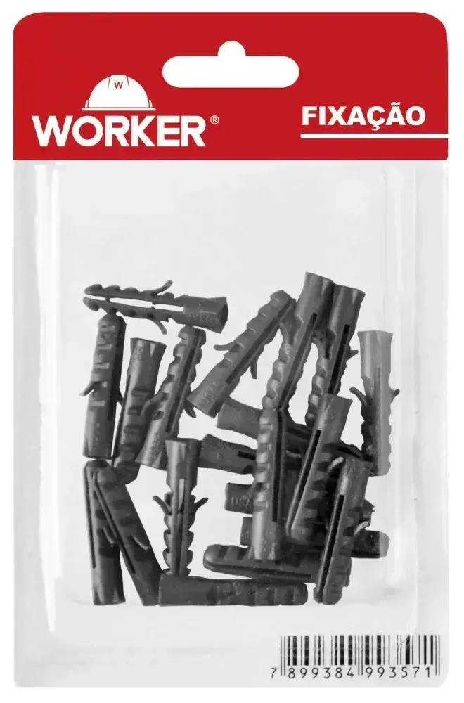 Bucha 06 20PC plast parede macica 012 421235 Worker — fotografia 2