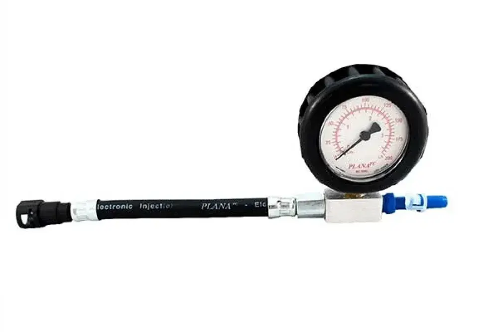 Medidor de vazão da bomba de combustível analógico Planatc — fotografia 4