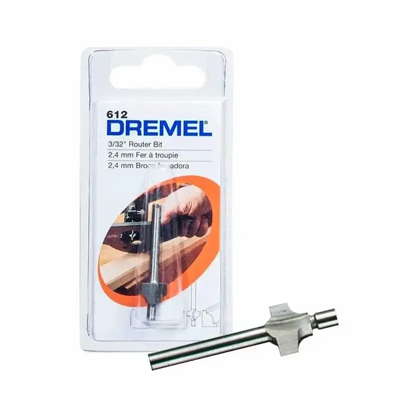 Fresa para borda com guia ref. 612 Dremel — fotografia de referência