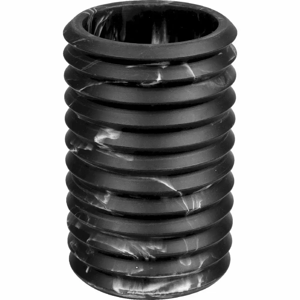 Linha varese porta escova de dentes sanfonado preto Kala — fotografia de referência