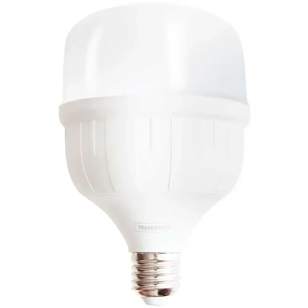 Lâmpada LED 40W alta potência 6500K branca Tramontina — fotografia de referência