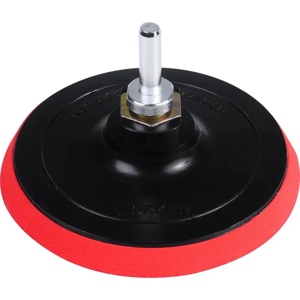 Suporte para disco de lixa com velcro 6” 152MM Worker — fotografia 7