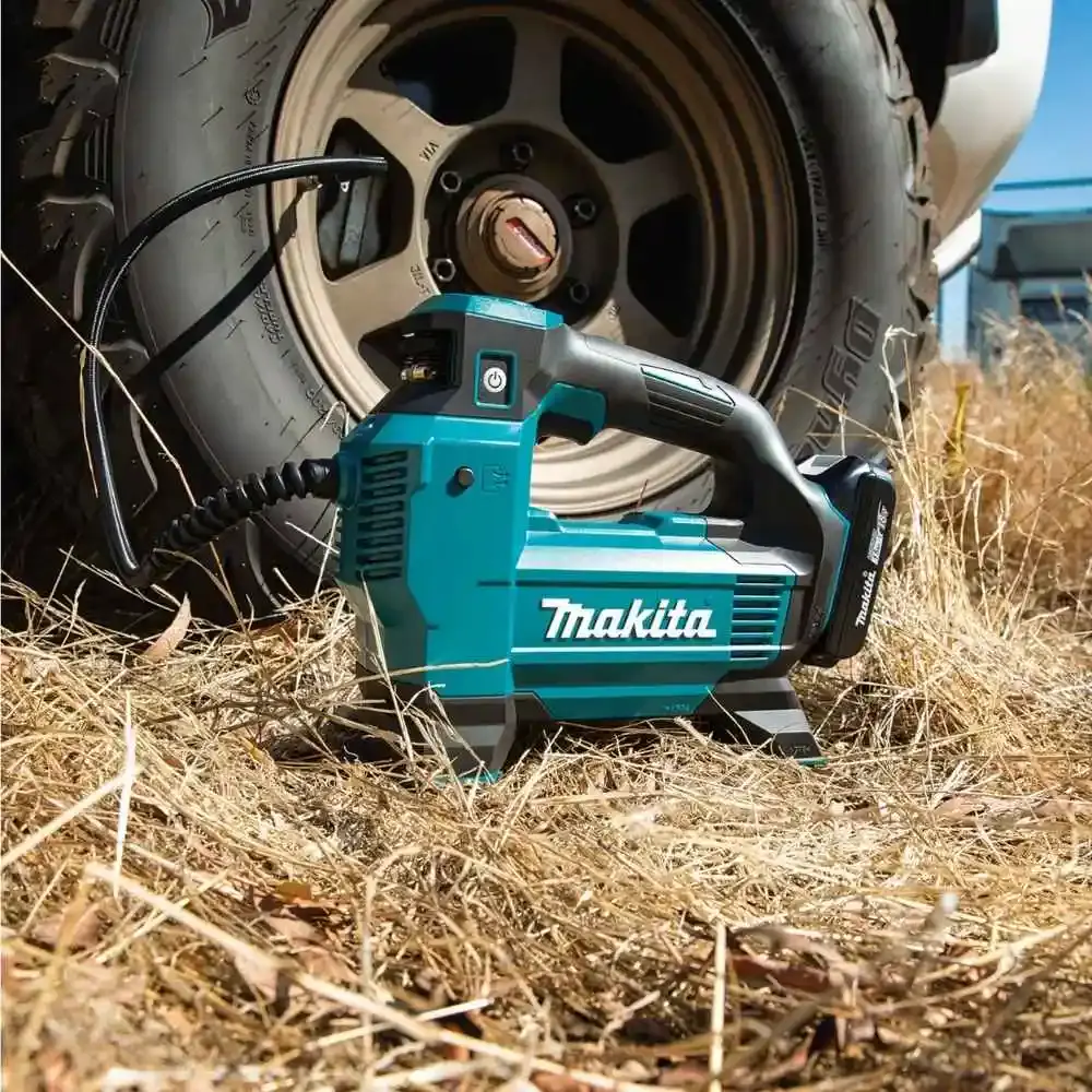 Compressor portátil a bateria 18V 161PSI 3 em 1 sem bateria Makita — fotografia 4