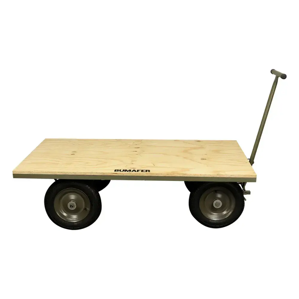 Carro plataforma compensado 1500X800MM 800KG Bumafer — fotografia 7