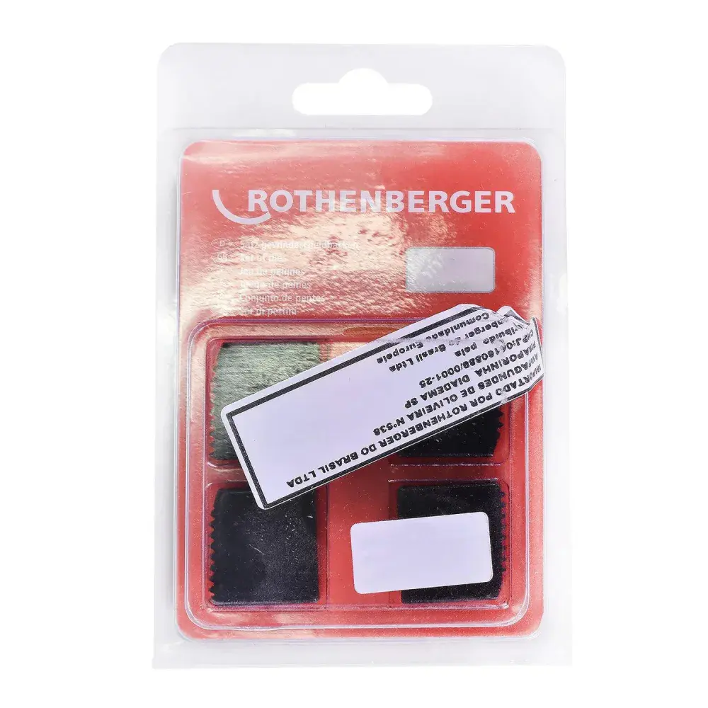 Kit cossinetes para tarraxa manual 1.1/2" bspt Rothenberger — fotografia 10
