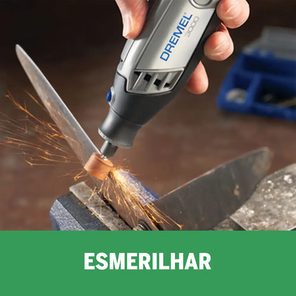 Micro retífica 3000 com 10 acessórios Dremel 220 V — fotografia 7
