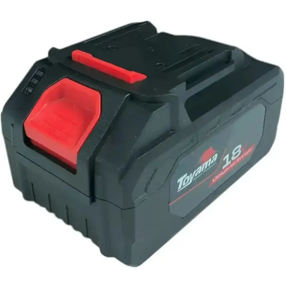 Bateria de lítio 18V 4AH com indicador de carga Toyama — fotografia de referência