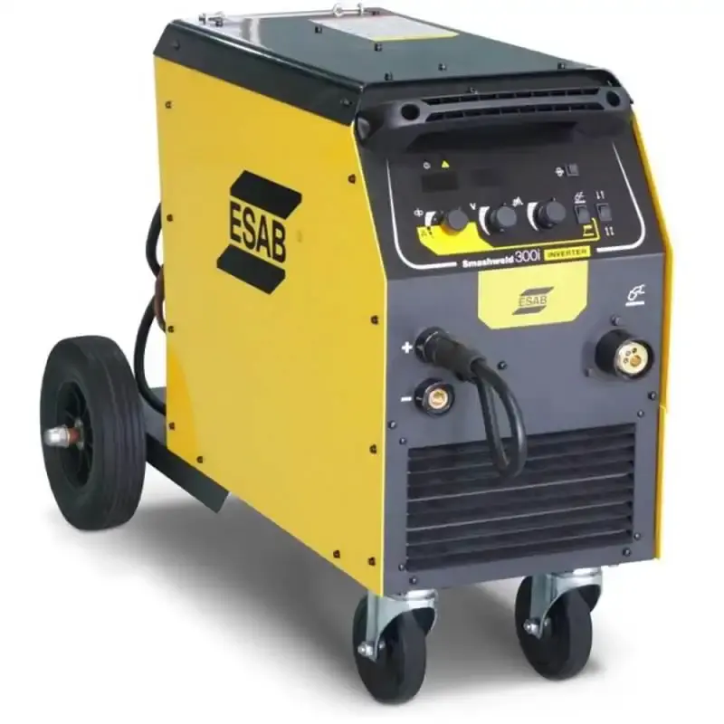 Máquina de solda MIG e eletrodo smashweld 300L inverter monofásica / trifásica Esab