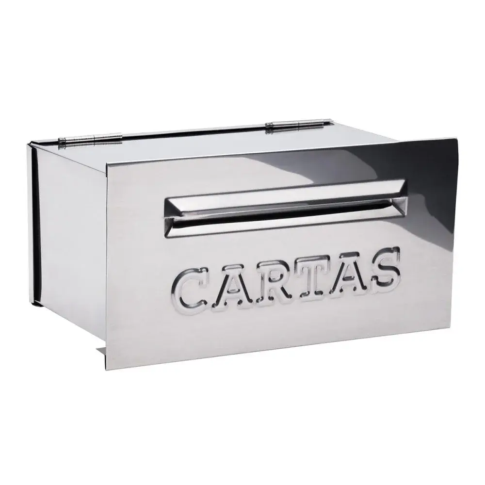 Caixa correio inox muroworker Kala — fotografia de referência