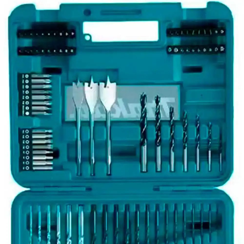 Estojo de ferramentas e brocas com 100 peças D-47248 Makita — fotografia 4