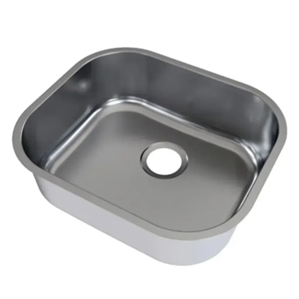 Cuba riva inox acetinado 14,5CM sem válvula 40X34 docol Docol Inox — fotografia 2