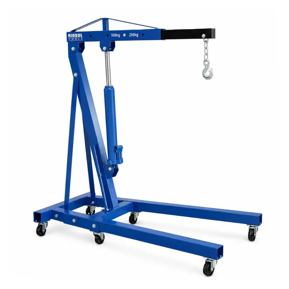 Guincho hidráulico dobrável 500KG R070047 riosul tools Bovenau — fotografia de referência